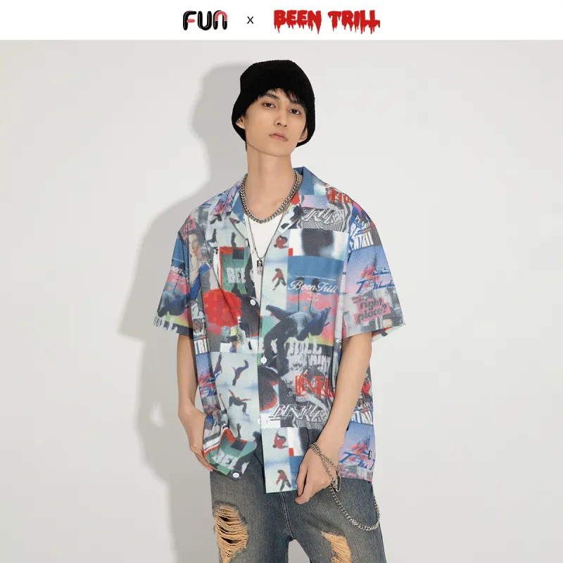 FUN Shirts Men Red-4