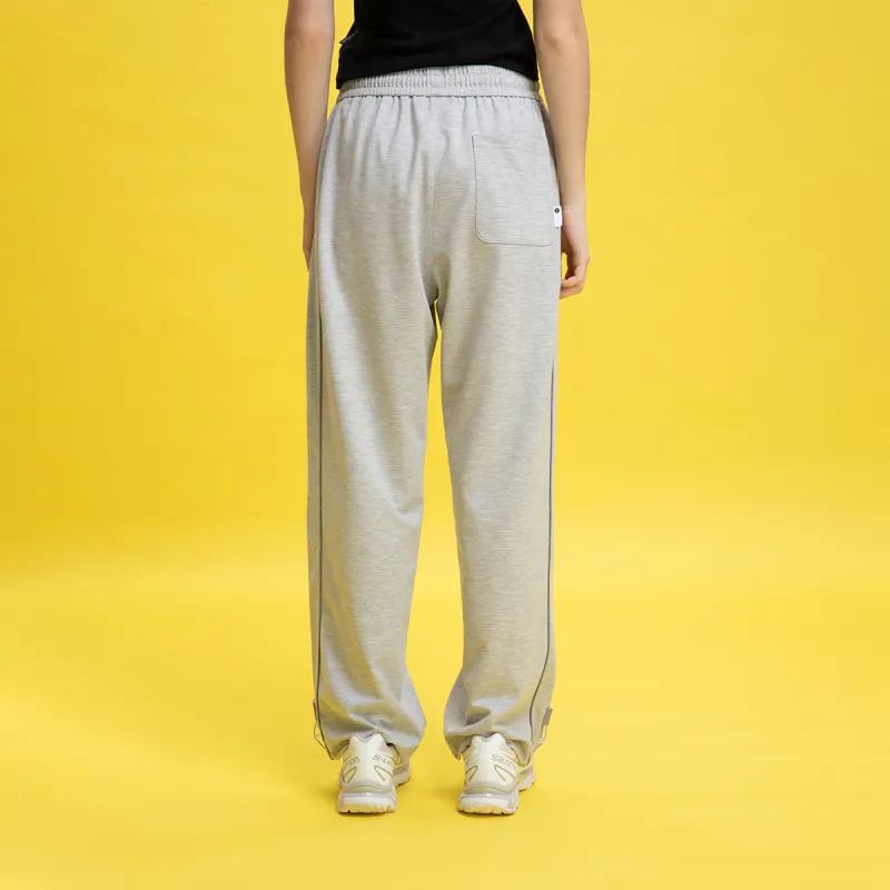 FUN SS25 Knitted Sports Pants Women's Heather Gray-5