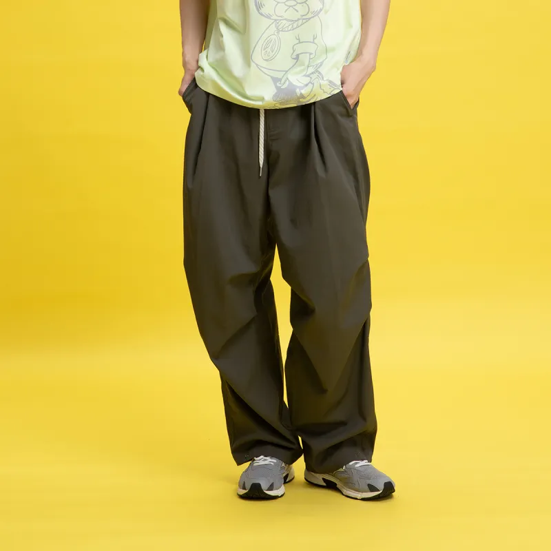 FUN Casual Pants Men's Army Green-2