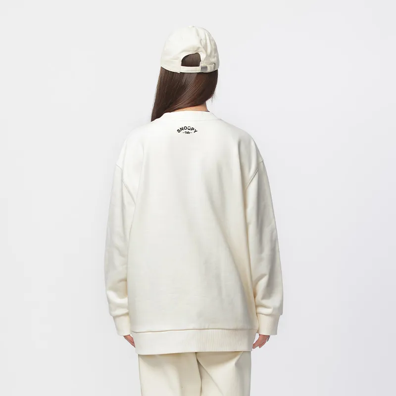 FUN Fun X Snoopy SS24 Sweatshirt Unisex White Tea-2