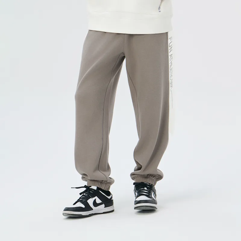 FUN FW24 Knitted Sports Pants Men's Gray-2