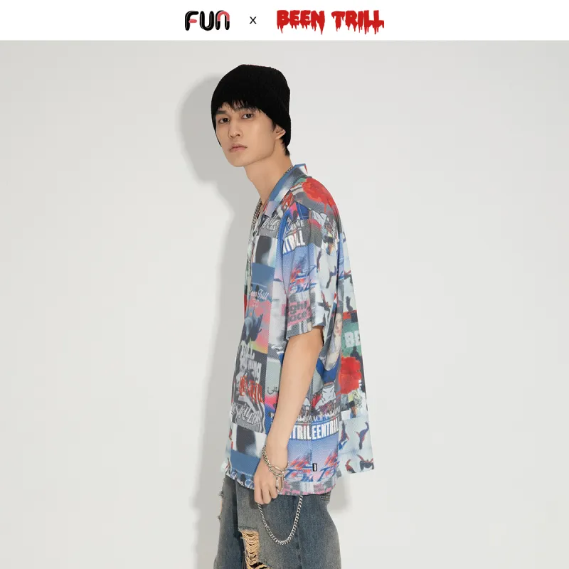 FUN Shirts Men Red-3