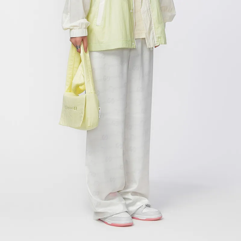 FUN Fun X Garfield SS24 Casual Pants Women's White-3