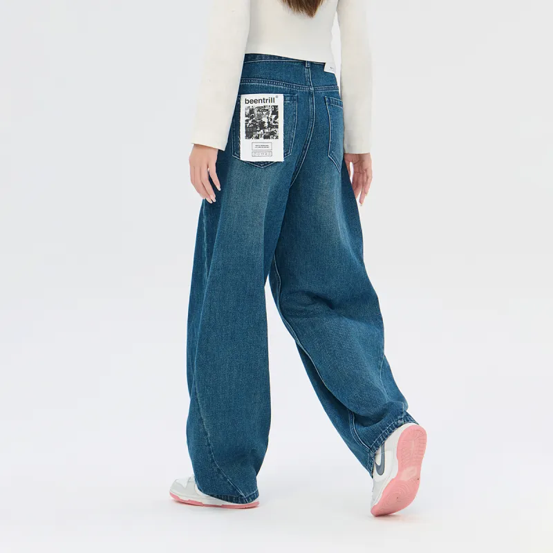 FUN x BEENTRILL Jeans Women's Blue-1