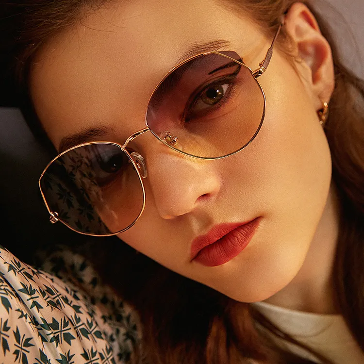 EYECROXX Alloy Irregular Shape Sunglasses Unisex-2