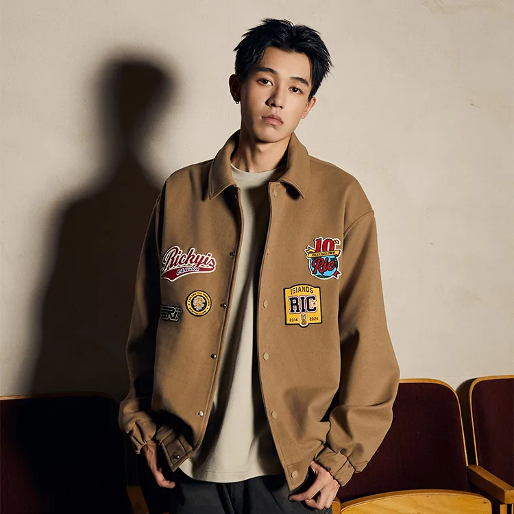 RickyisClown Jackets & Coats Unisex Light Camel-2