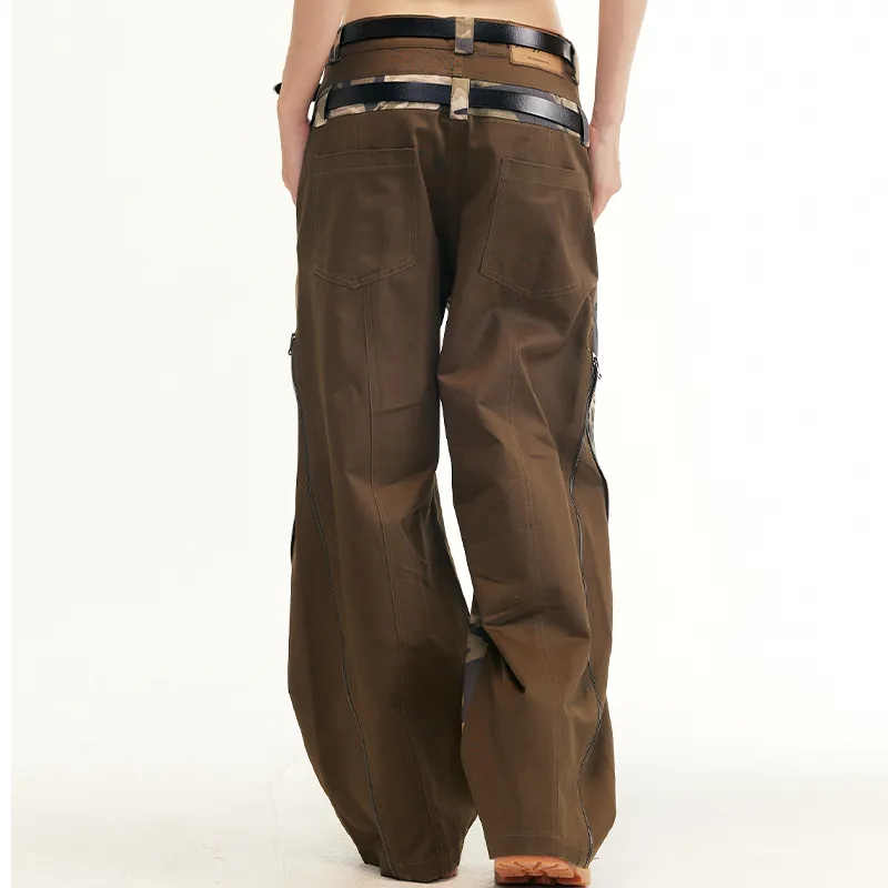 RickyisClown Casual Pants Unisex Dark Gray-3