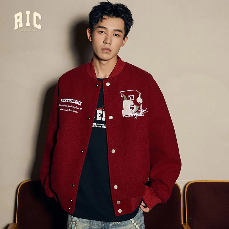 RickyisClown Baseball Jacket Unisex-17