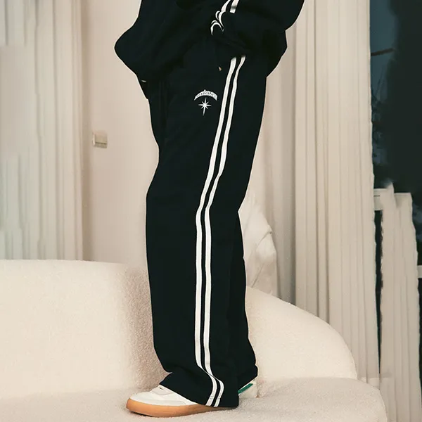 RickyisClown Casual Pants Unisex Black-3
