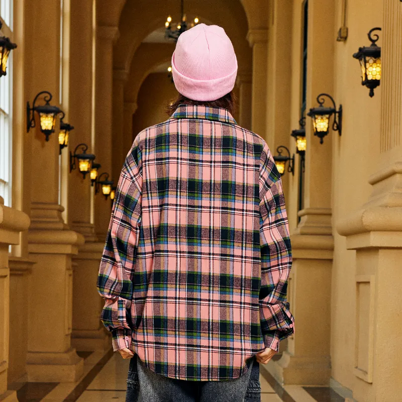 RickyisClown Shirt Unisex Pink Plaid-6