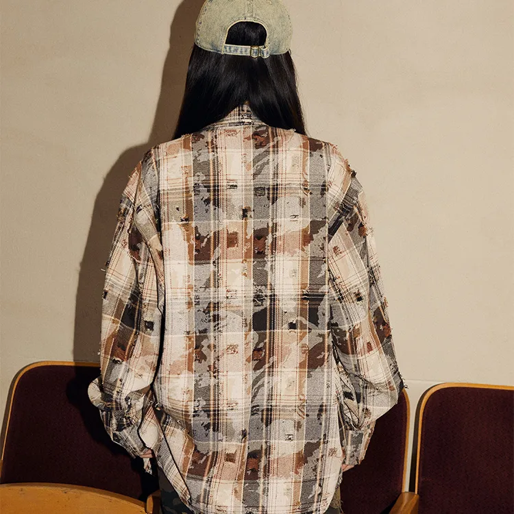 RickyisClown Shirt Unisex Coffee Plaid-2