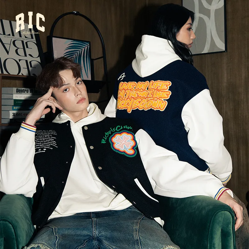 RickyisClown Baseball Jacket Unisex-5