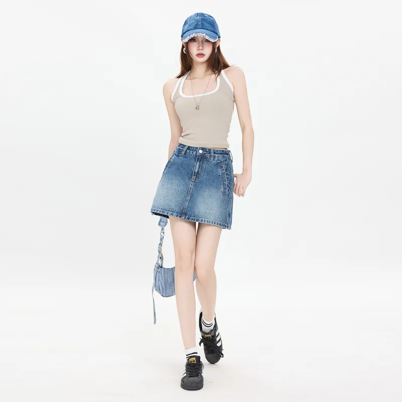 HAZL Denim Shorts Women's-2