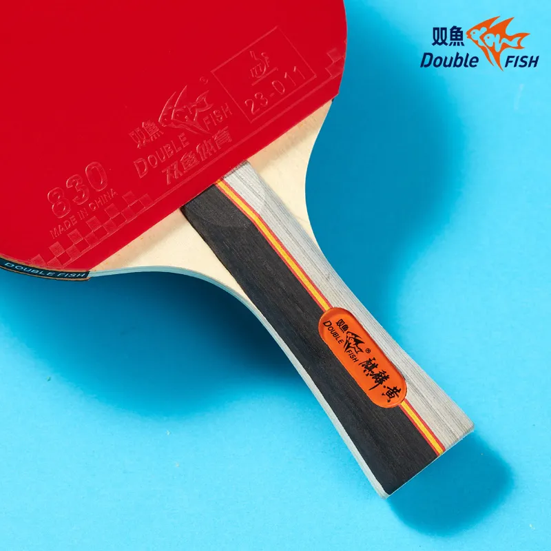 DOUBLEFISH Ping Pong Paddles Unisex Maple Wood Base-150
