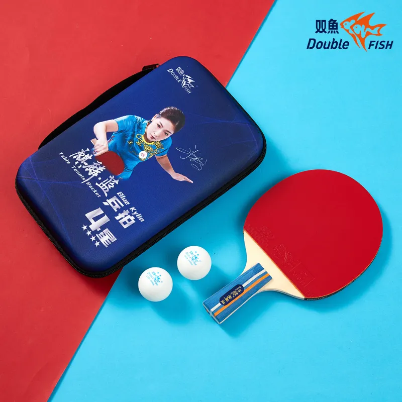 DOUBLEFISH Ping Pong Paddles Unisex Maple Wood Base-159