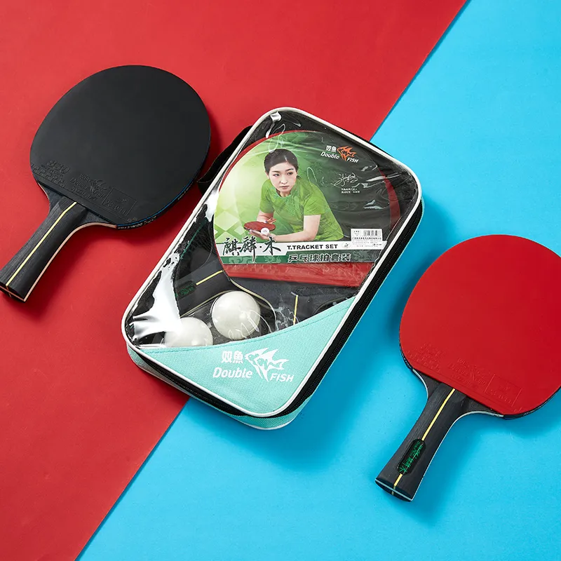DOUBLEFISH Ping Pong Paddles Unisex All Wood-1