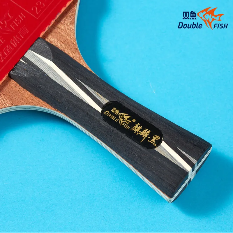 DOUBLEFISH Ping Pong Paddles Unisex Maple Wood Base-198