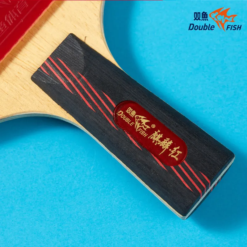 DOUBLEFISH Ping Pong Paddles Unisex Maple Wood Base-178