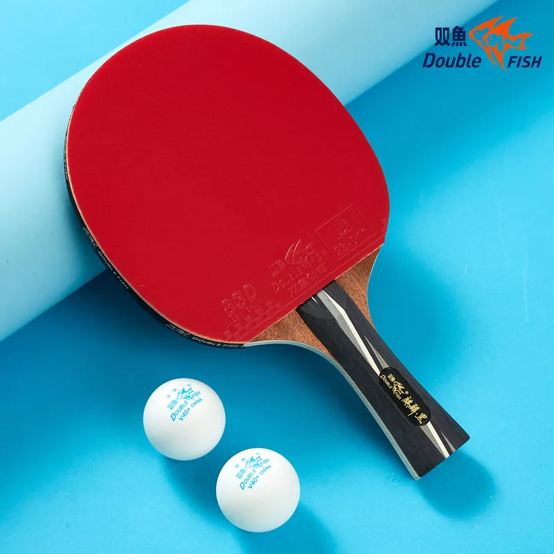 DOUBLEFISH Ping Pong Paddles Unisex Maple Wood Base-199