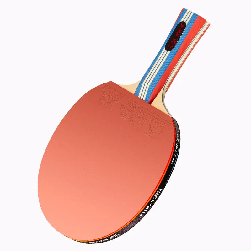 DOUBLEFISH Ping Pong Paddles Unisex All Wood-2