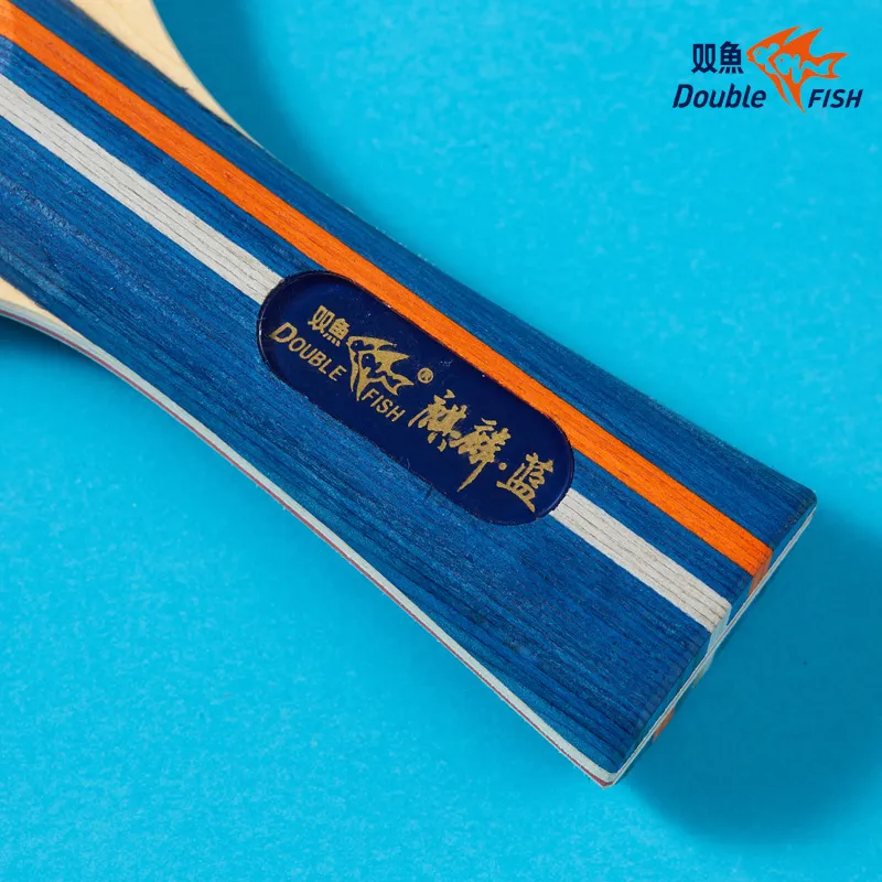 DOUBLEFISH Ping Pong Paddles Unisex Maple Wood Base-166