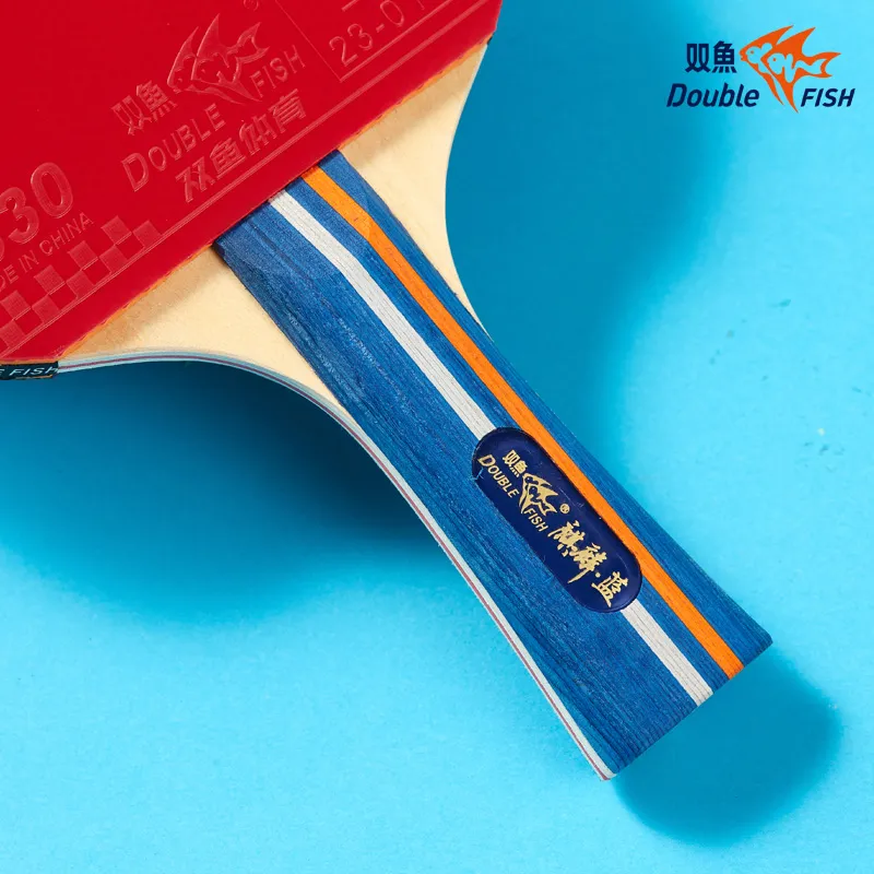 DOUBLEFISH Ping Pong Paddles Unisex Maple Wood Base-170