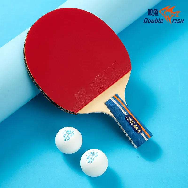 DOUBLEFISH Ping Pong Paddles Unisex Maple Wood Base-157