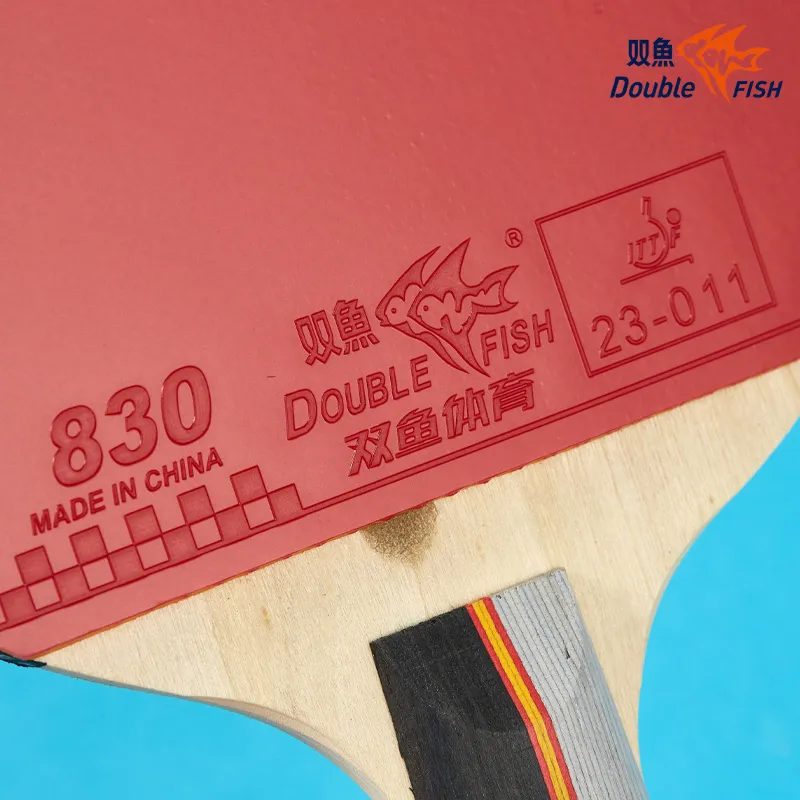DOUBLEFISH Ping Pong Paddles Unisex Maple Wood Base-140
