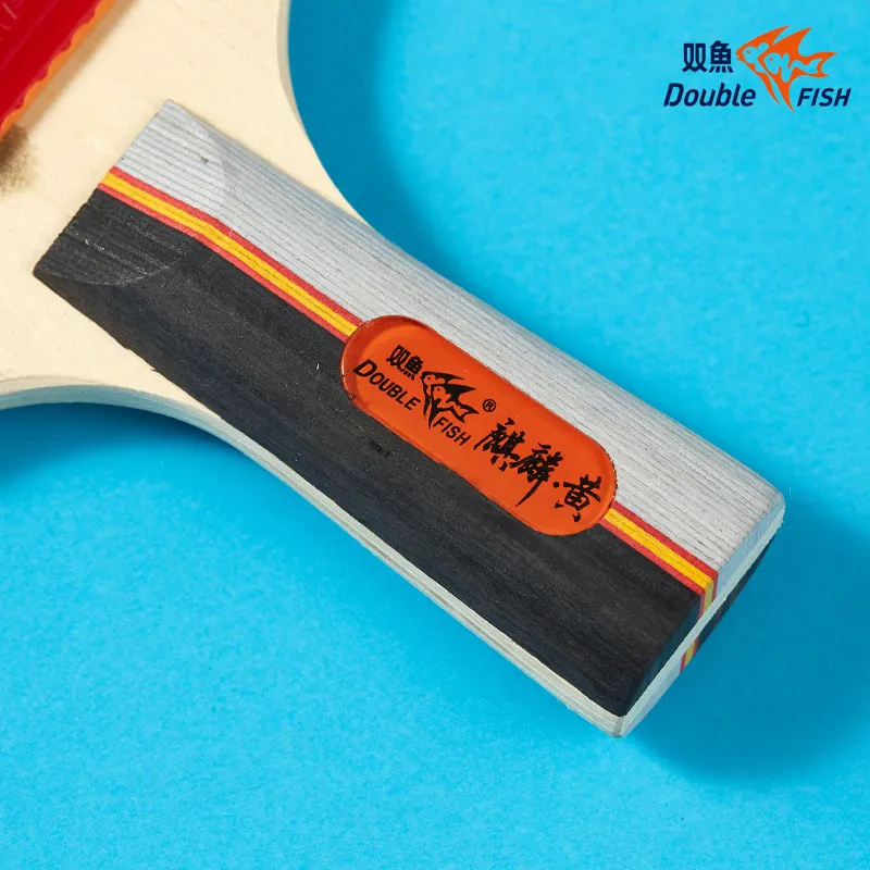 DOUBLEFISH Ping Pong Paddles Unisex Maple Wood Base-144