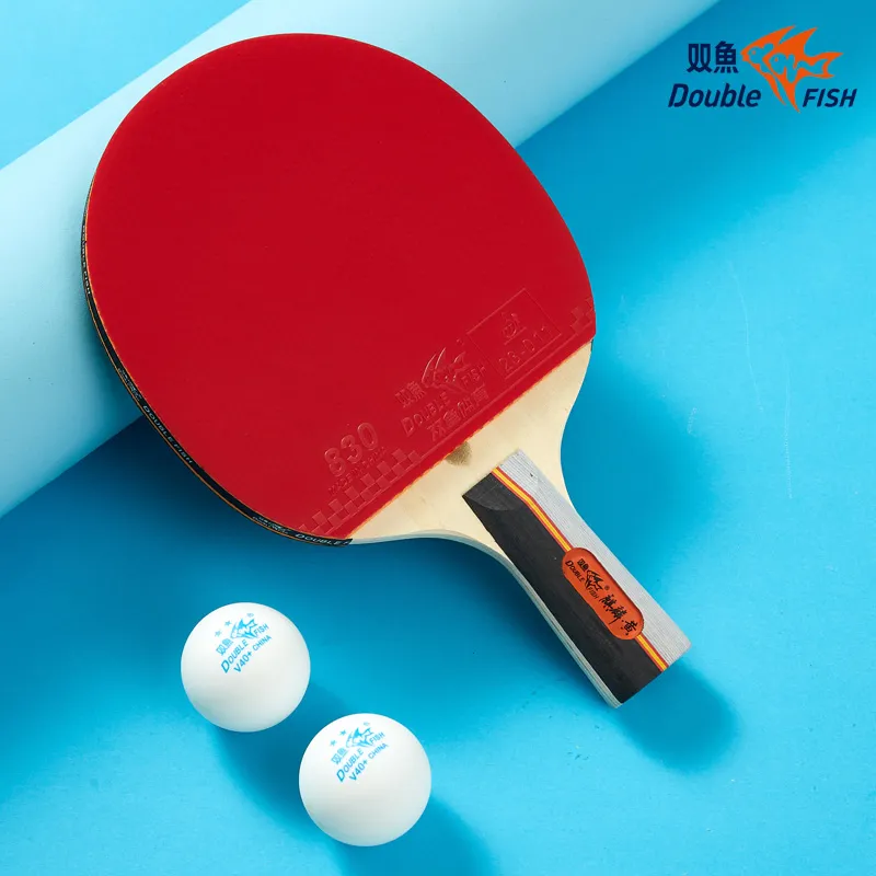 DOUBLEFISH Ping Pong Paddles Unisex Maple Wood Base-143