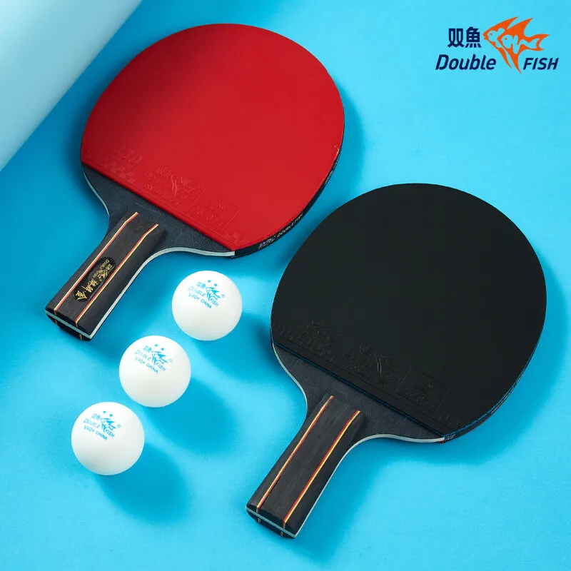 DOUBLEFISH Ping Pong Paddles Unisex All Wood-1