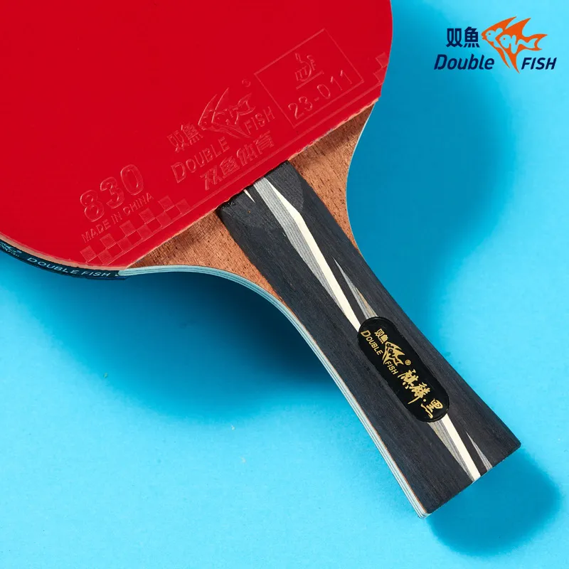 DOUBLEFISH Ping Pong Paddles Unisex Maple Wood Base-196