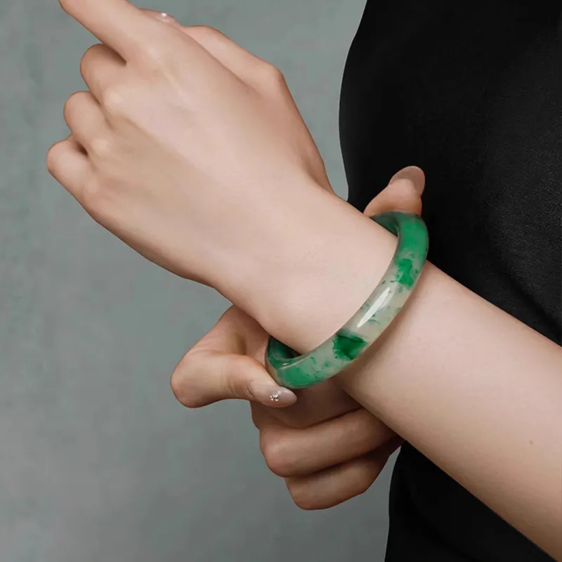 SIANNMIH Dulong Jade Bangles Women's-2