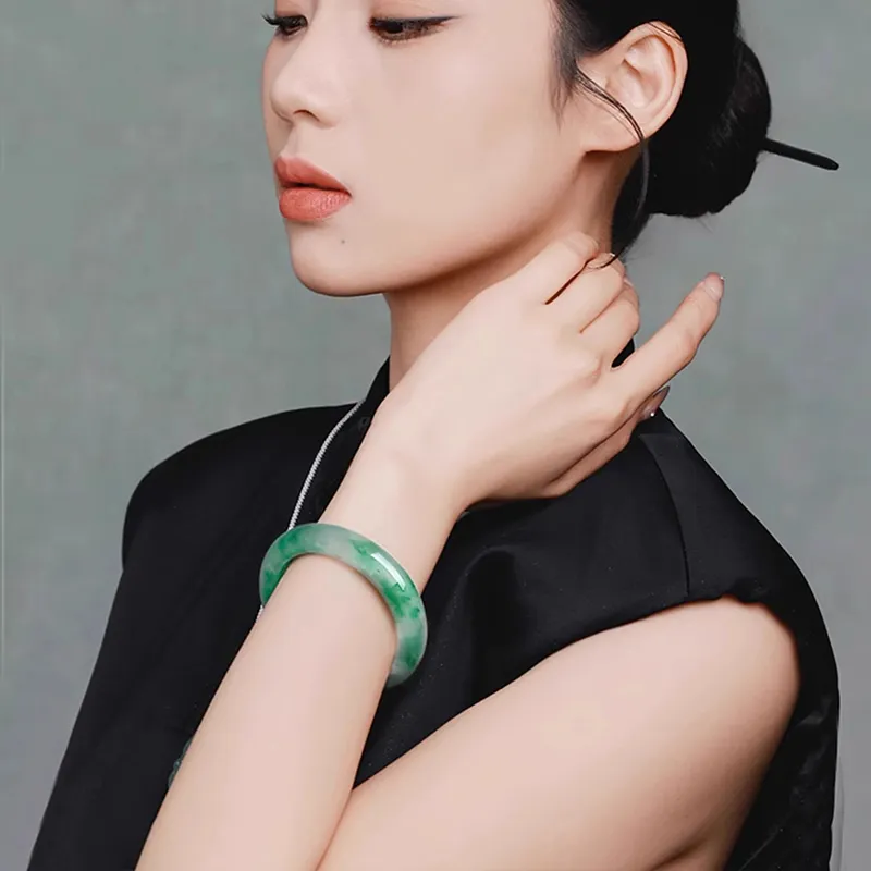 SIANNMIH Dulong Jade Bangles Women's-1