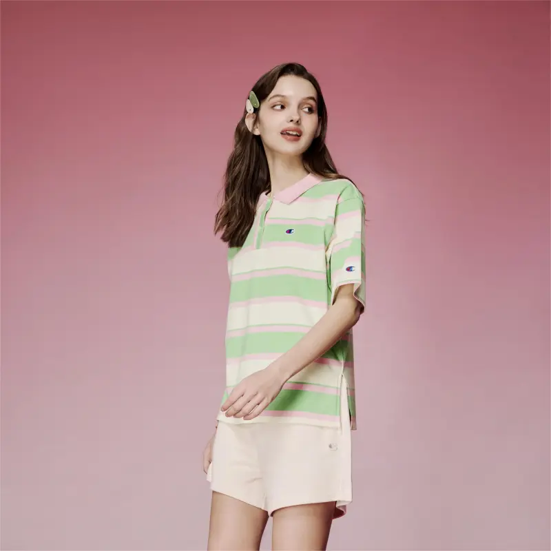 Champion Polo Shirt US Version Women's-9