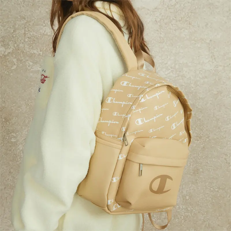 Champion Synthetic Leather Backpack Regular Unisex Multicolor-23