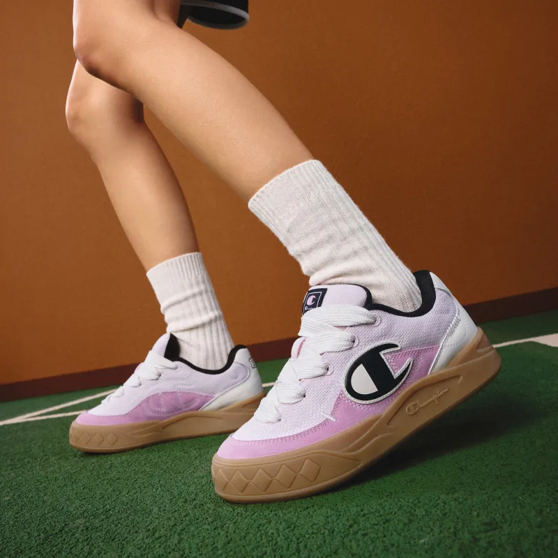 Champion Atomic Shoes Balance Low Top Skateboard Shoes Unisex Pink Diamond/Fondant Pink-6