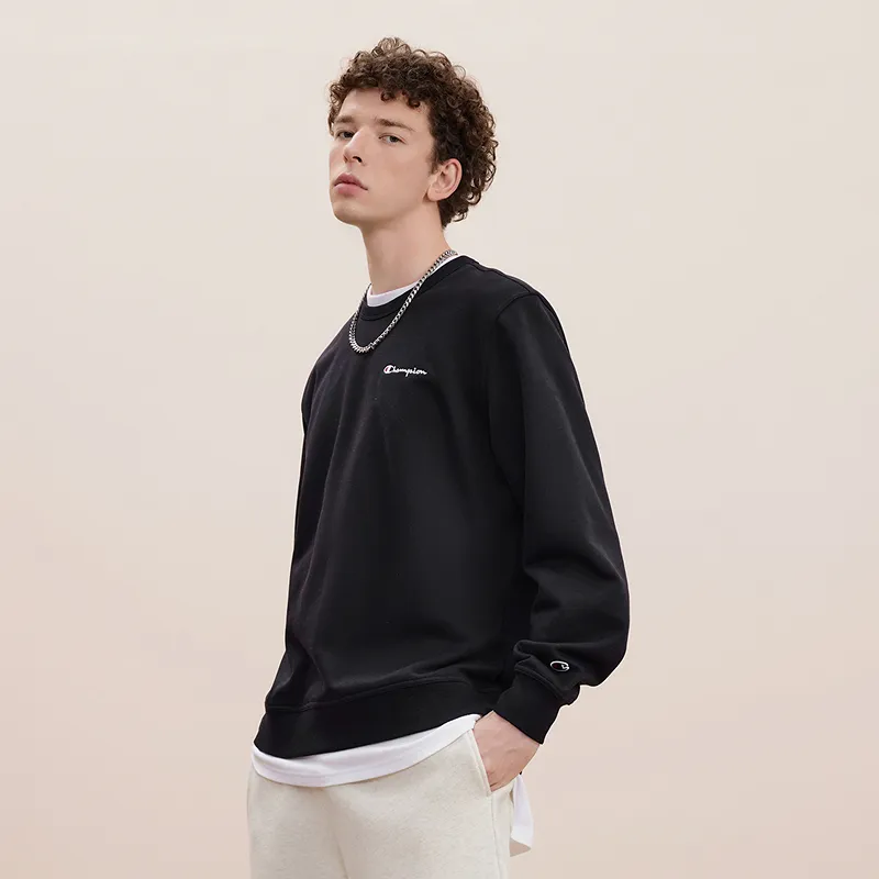Champion FW24 Script Shop Sweatshirt Europe Version Unisex-16