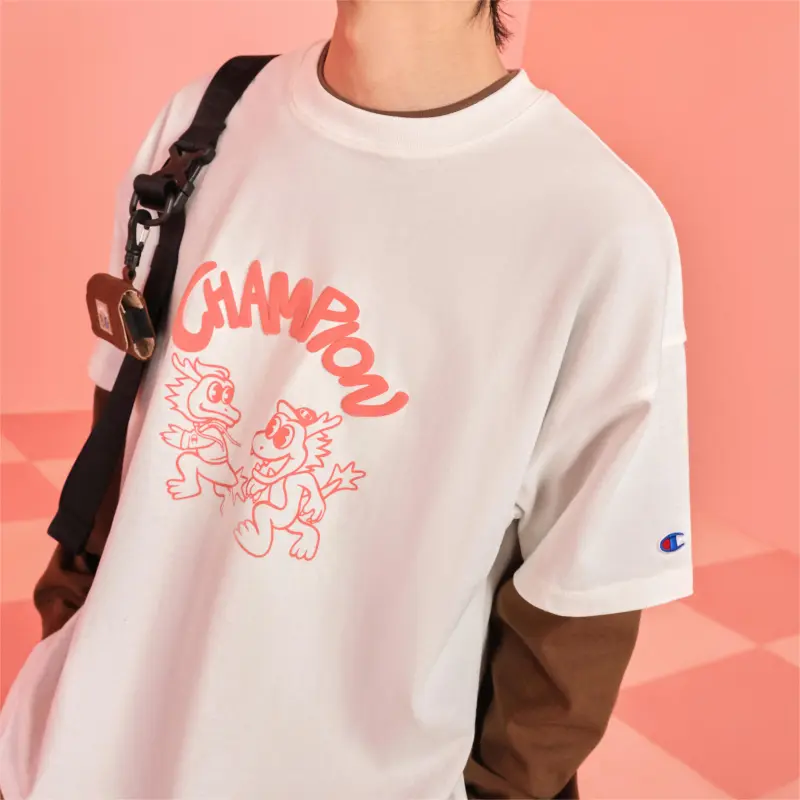 Champion SS24 T Shirt US Version Unisex-13