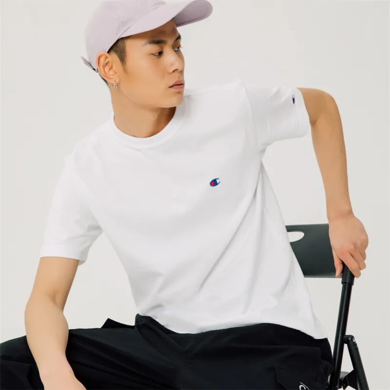 Champion T Shirt Japan Version Unisex White-5