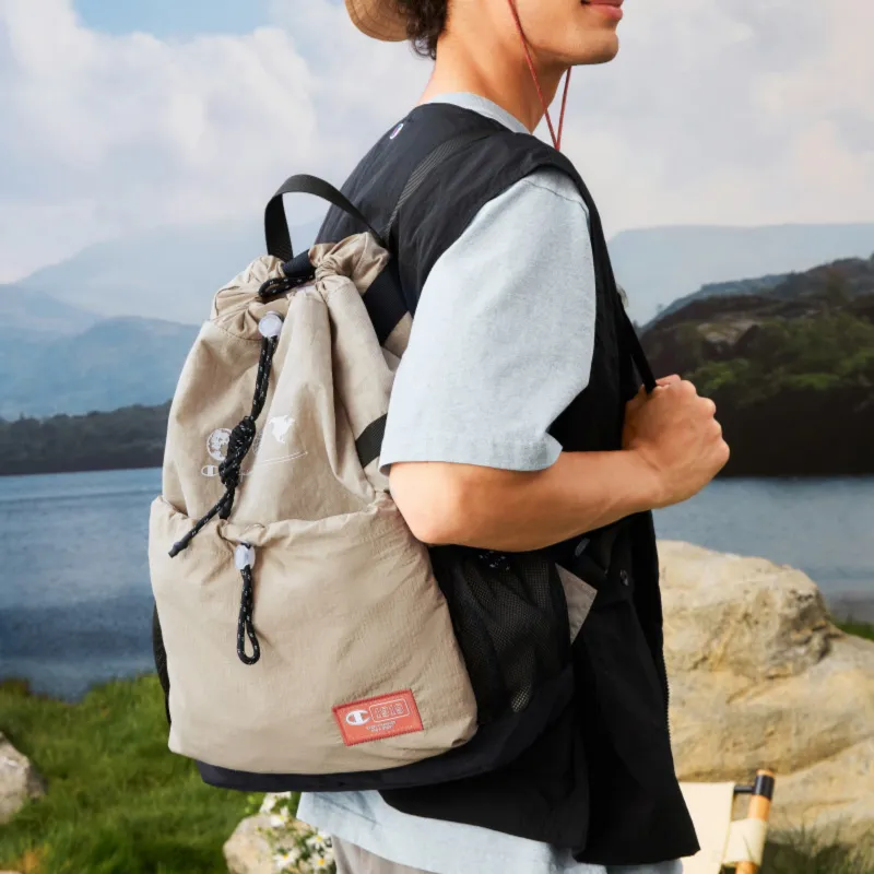 Champion Fabric Backpack Unisex Wheat Umber/Meteor Iron Gray/Wheat Umber/Autumn Moon Gray/Blackberry Purple/Rose Purple-5