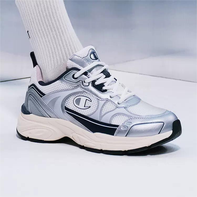 Champion Running Shoes Women's Low-Top Deep Silver US W 6.5