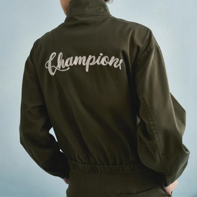 Champion Jacket Japan Version Women's-6