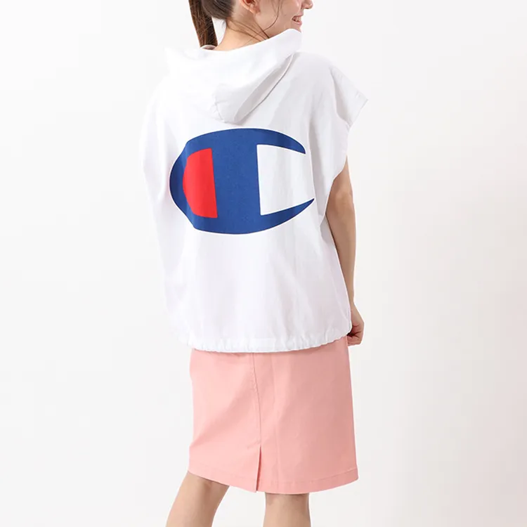 Champion T-Shirt Women's White Japan Version-6