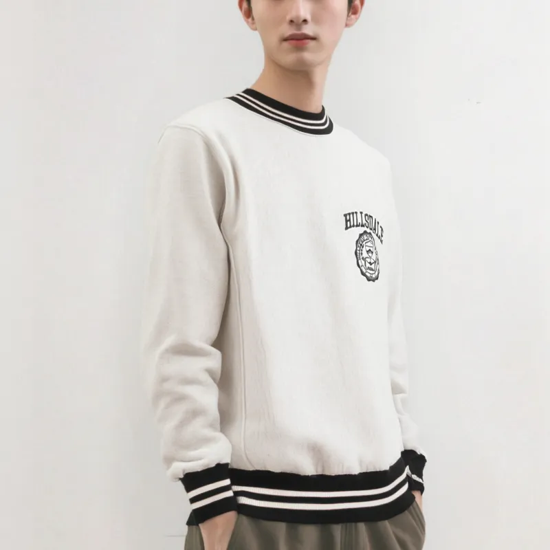Champion FW24 REVERSE WEAVE Sweatshirt Unisex Oatmeal White-2