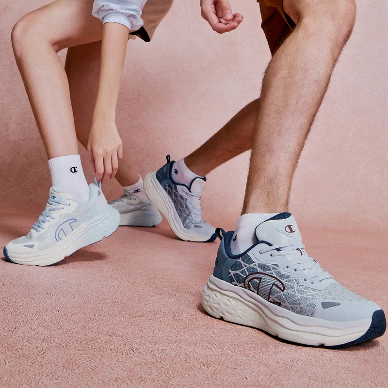 Champion Breathable Quick Dry Running Shoes Men's Blue-6