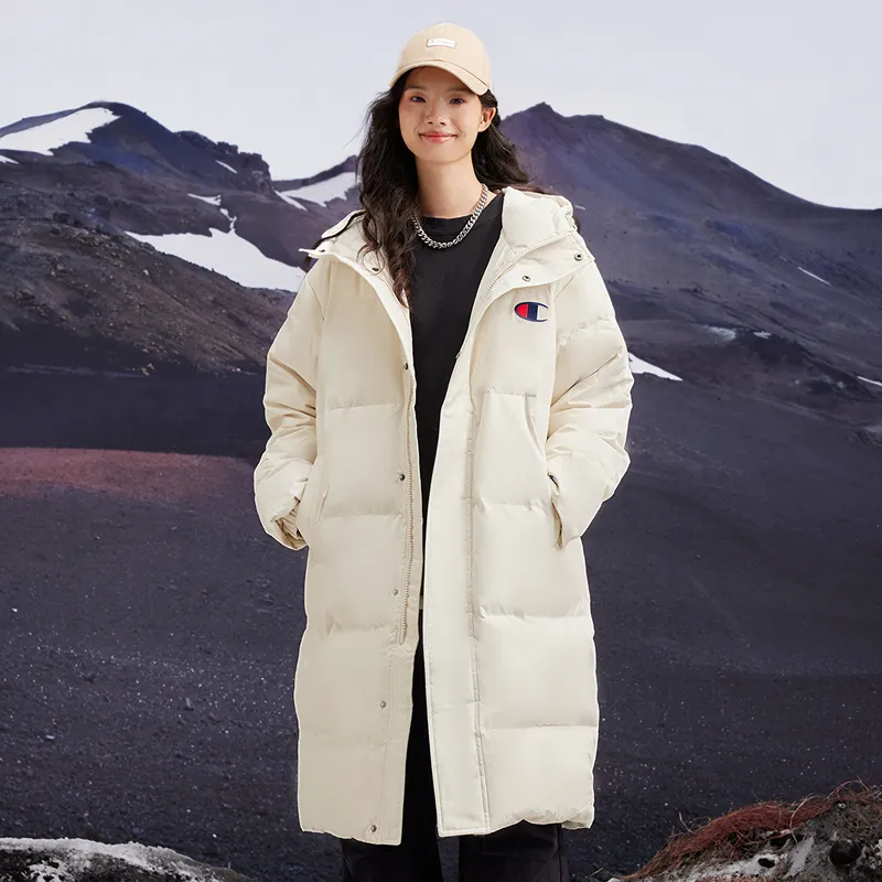 Champion Down Jacket Unisex Loose Fit Style-6
