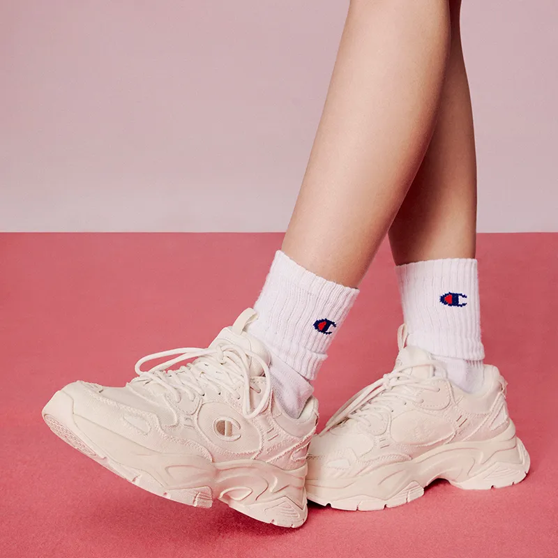 Champion Champ 19 Low Top Chunky Sneakers Unisex Beige-7