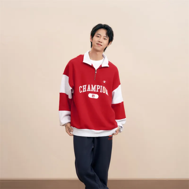 Champion FW24 Field Of Play Sweatshirt Unisex Red-5