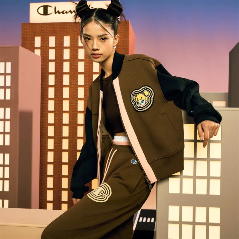 Champion x POP MART Baseball Jacket Unisex-3